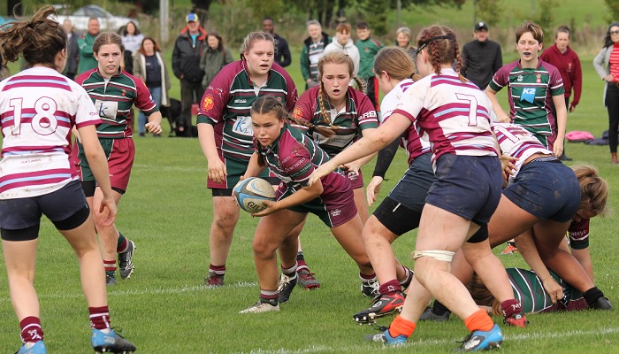 Image of Guildfordians RFC (GRFC) Girls Rugby team located on Stoke Park Guildford